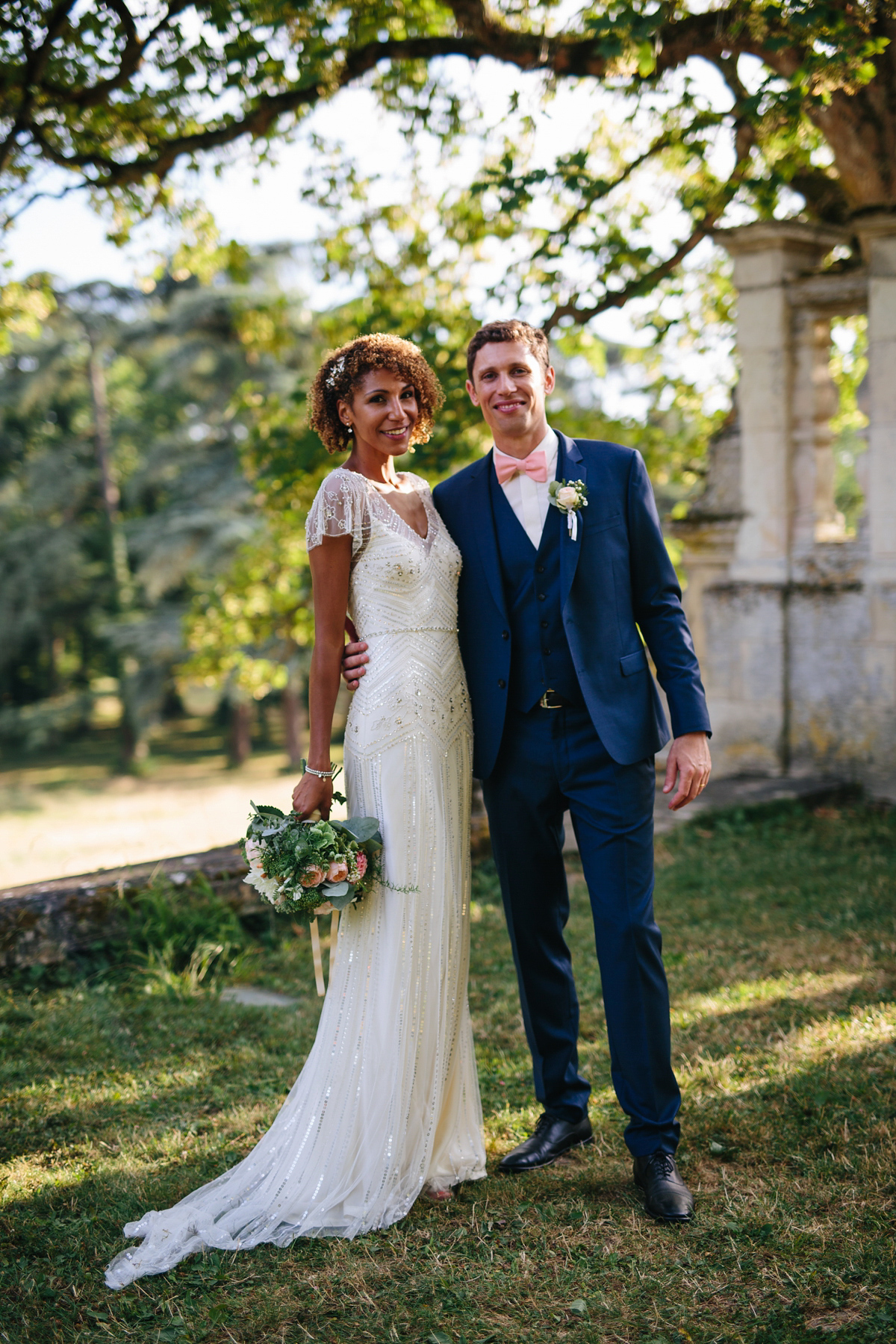 glamorous jenny packham french chateau wedding 40 1