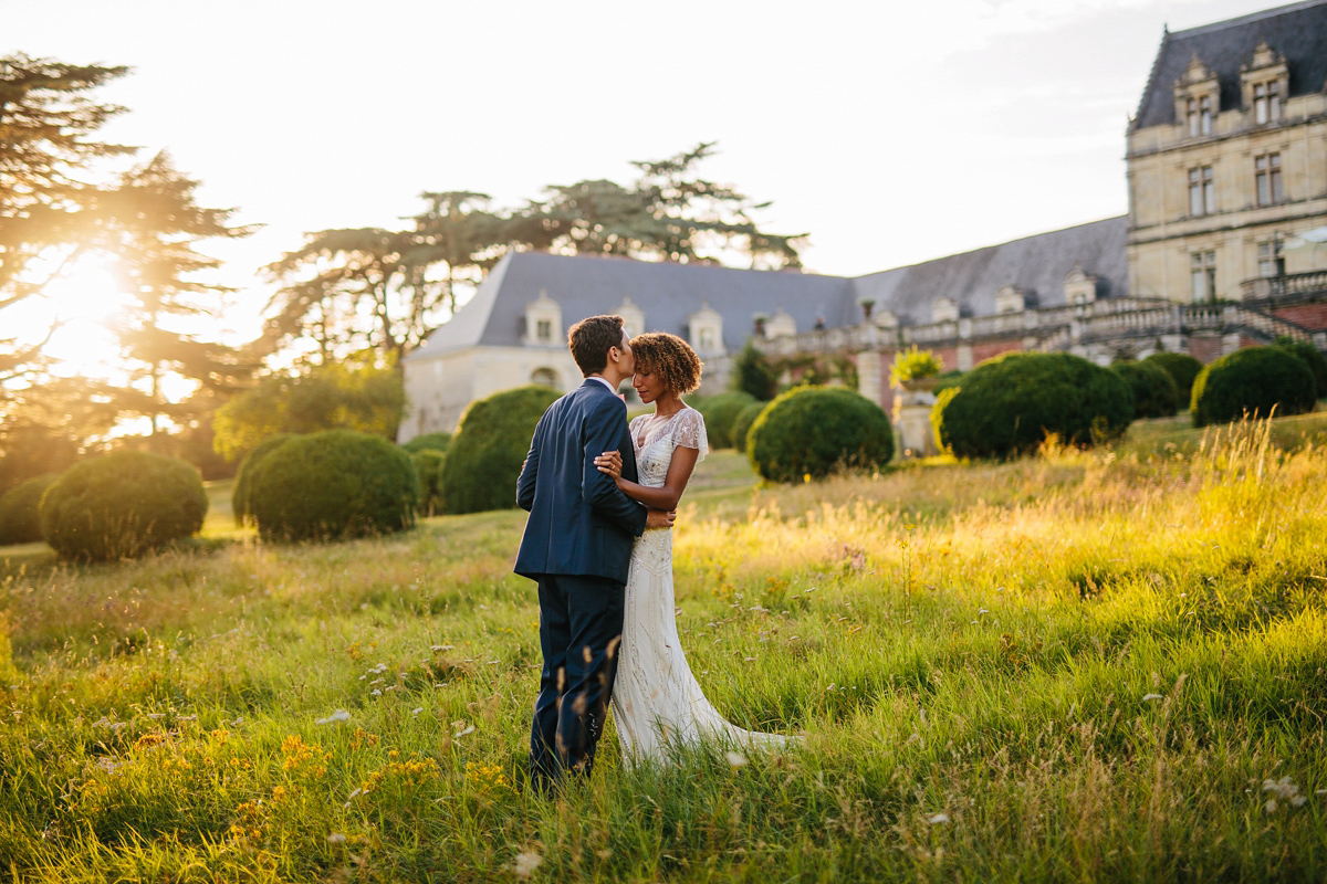 glamorous jenny packham french chateau wedding 56 1