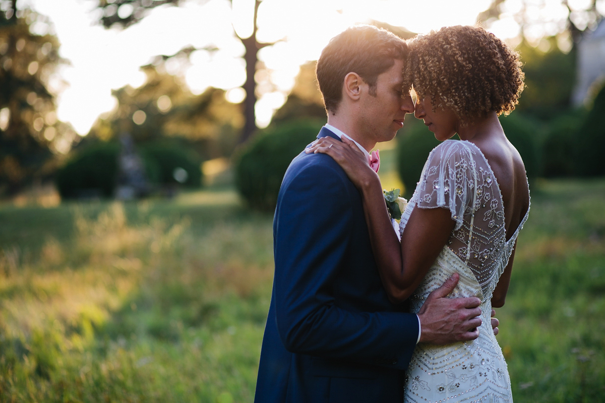 glamorous jenny packham french chateau wedding 57 1