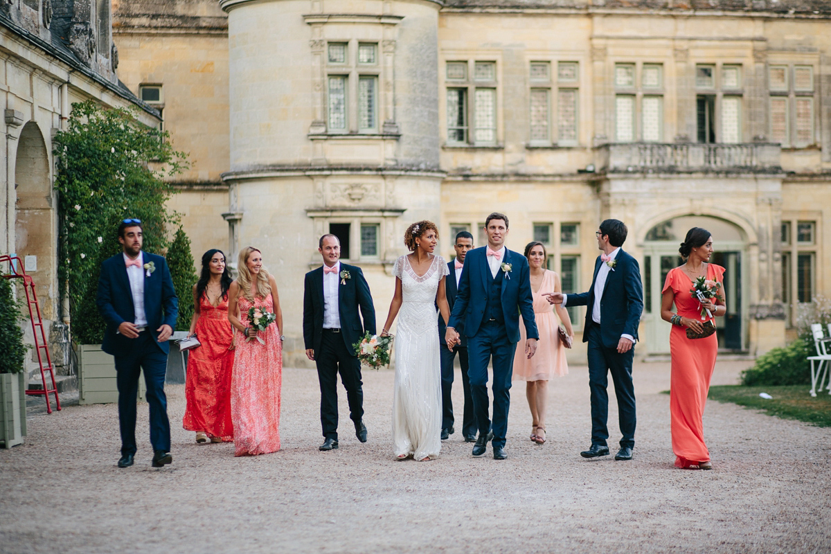 glamorous jenny packham french chateau wedding 62 1