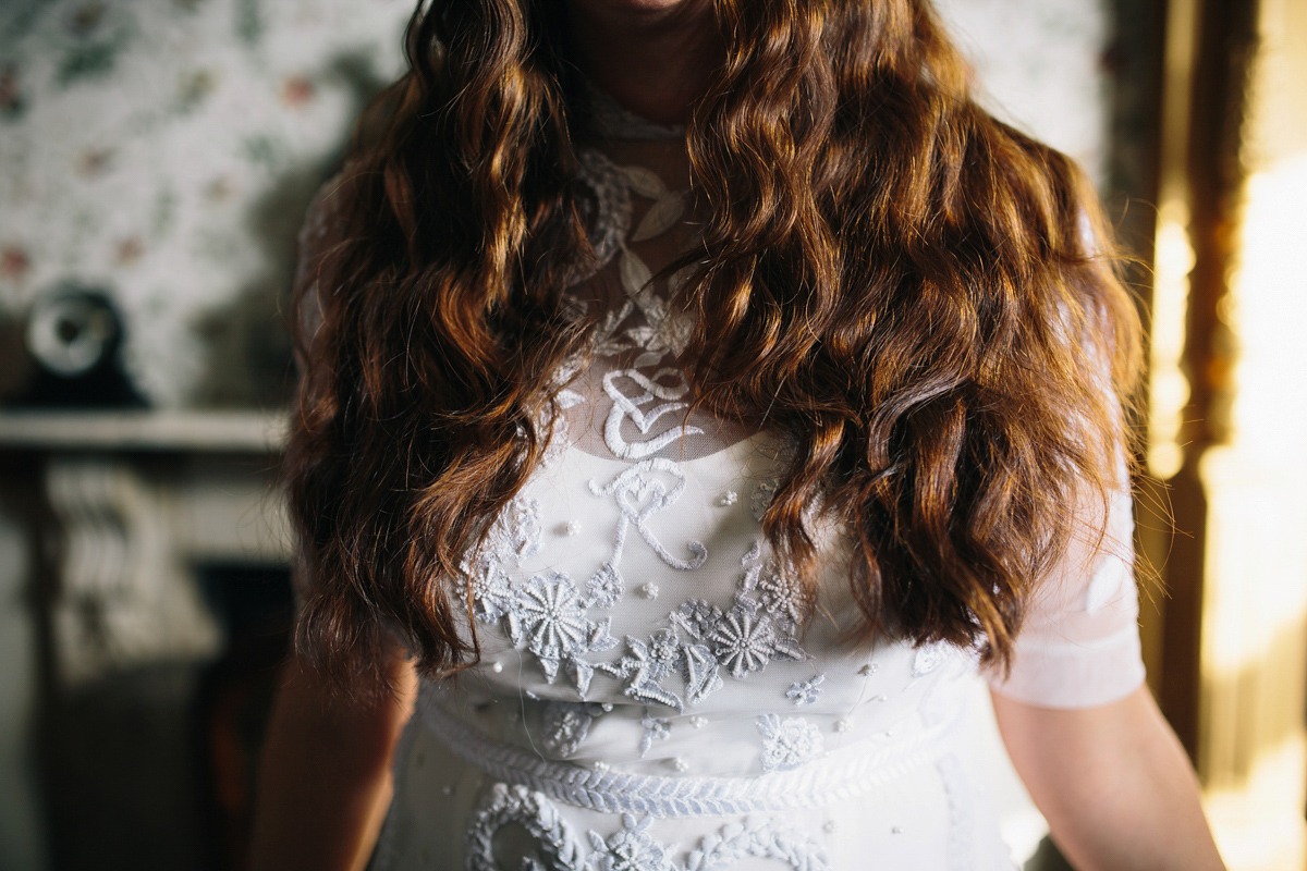 hermione de paula bride 12 1 - A Hermione de Paula Embroidered Gown for a Celestial Inspired Country House Wedding hermione de paula bride 12 1