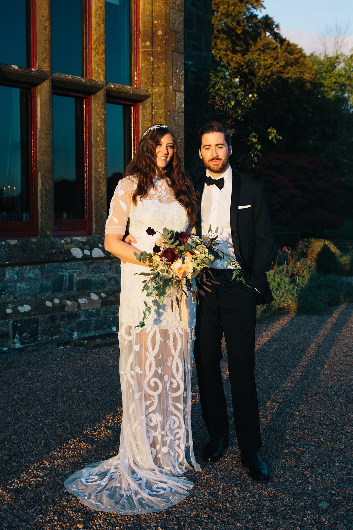 hermione de paula bride 13 1 - A Hermione de Paula Embroidered Gown for a Celestial Inspired Country House Wedding hermione de paula bride 13 1
