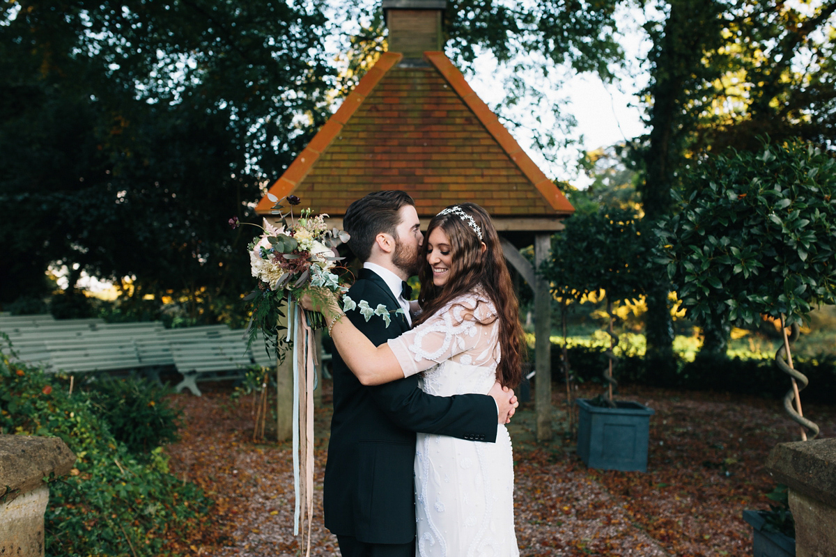 hermione de paula bride 37 1 - A Hermione de Paula Embroidered Gown for a Celestial Inspired Country House Wedding hermione de paula bride 37 1