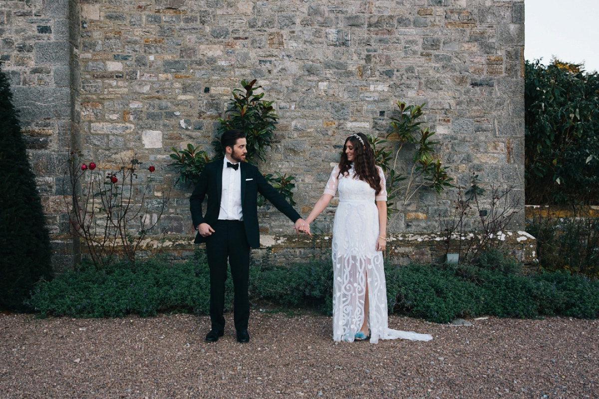 hermione de paula bride 38 1 - A Hermione de Paula Embroidered Gown for a Celestial Inspired Country House Wedding hermione de paula bride 38 1