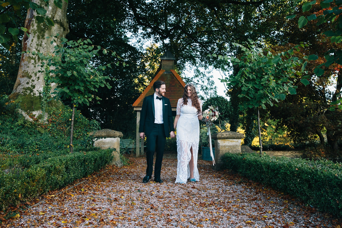 hermione de paula bride 62 1 - A Hermione de Paula Embroidered Gown for a Celestial Inspired Country House Wedding hermione de paula bride 62 1