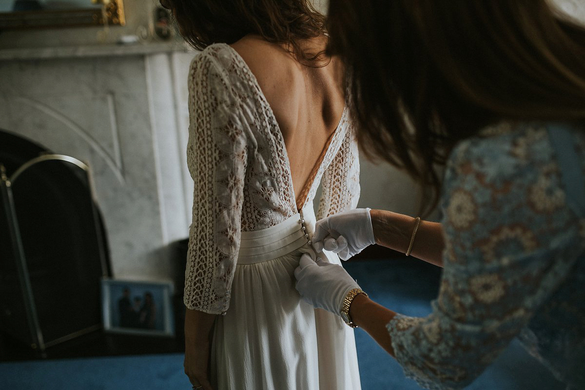 Robe pyrenee sales laure de sagazan