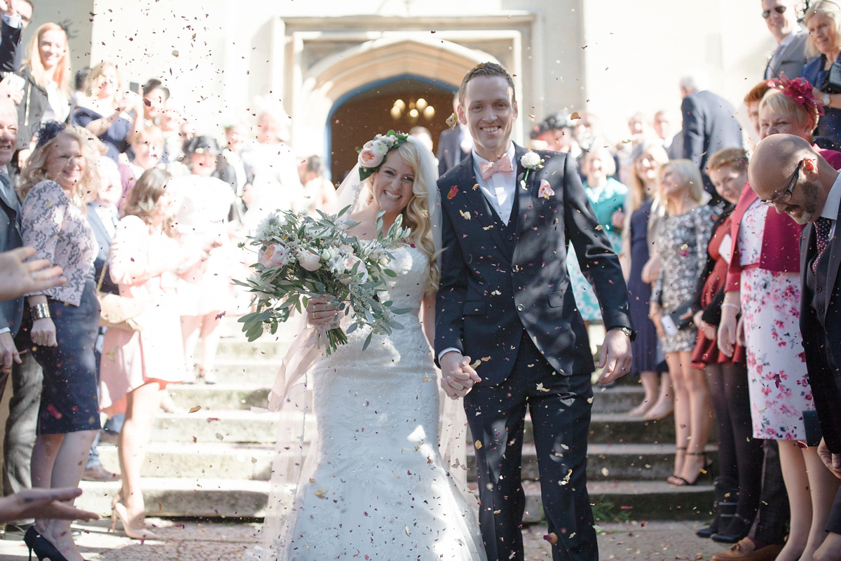 maggie sottero peach wedding 13 1