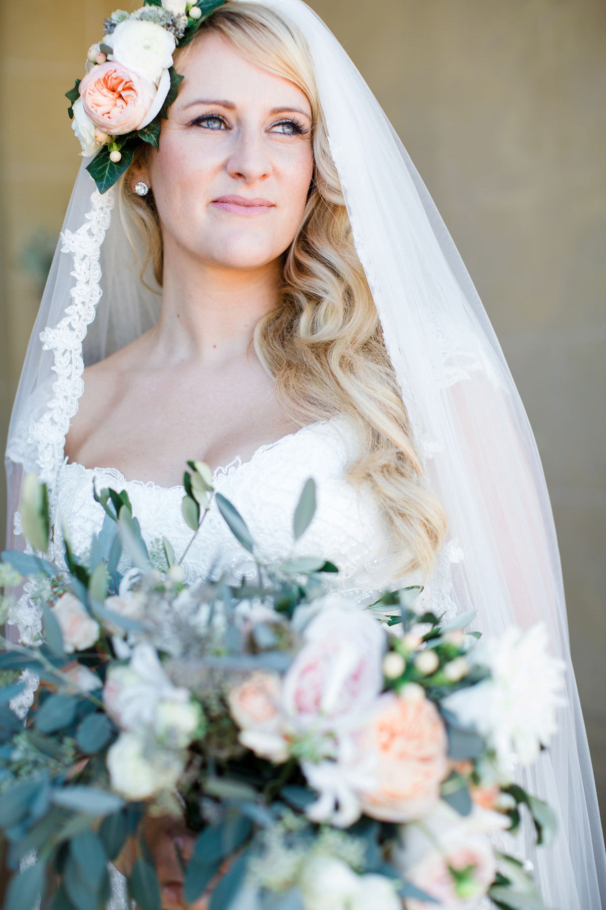 maggie sottero peach wedding 28 1