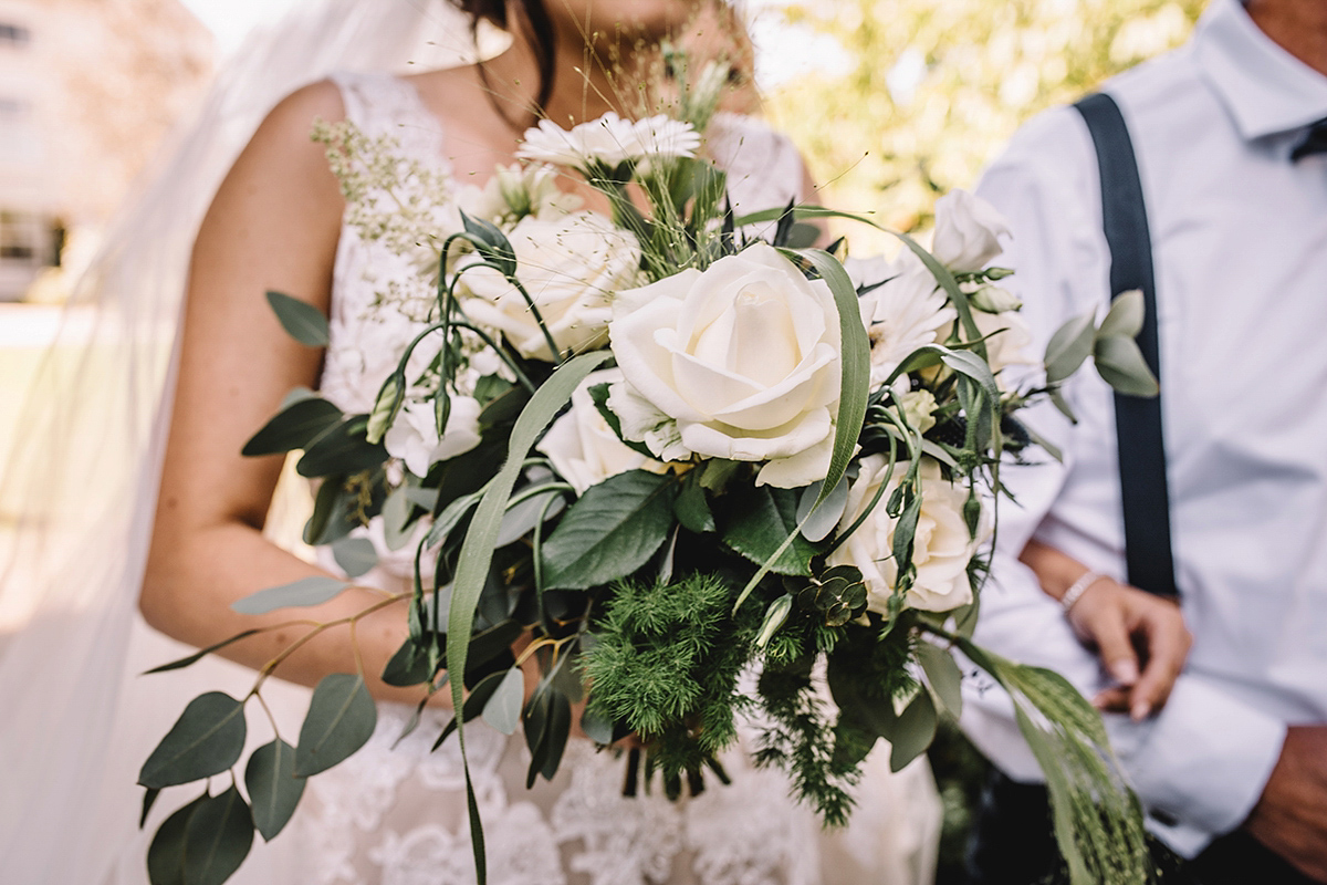 modeca bride rustic wedding 12 1 - A Rustic Marquee Wedding in Natural Whites and Elegant Greens modeca bride rustic wedding 12 1