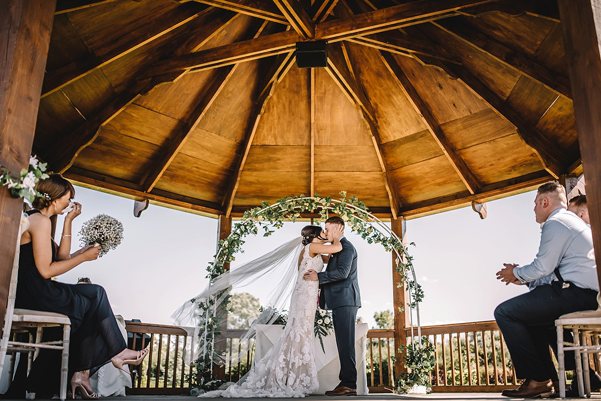 modeca bride rustic wedding 18 1 - A Rustic Marquee Wedding in Natural Whites and Elegant Greens modeca bride rustic wedding 18 1