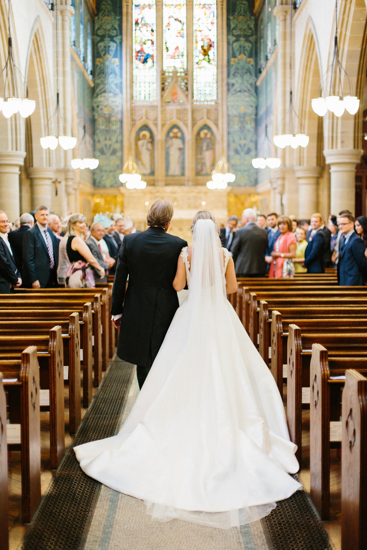 pronovias dress northumberland wedding 12 1