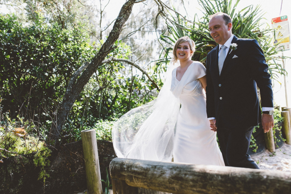A Sanyukta Shrestha Ethical Wedding Dress for an Elegant Coastal Wedding