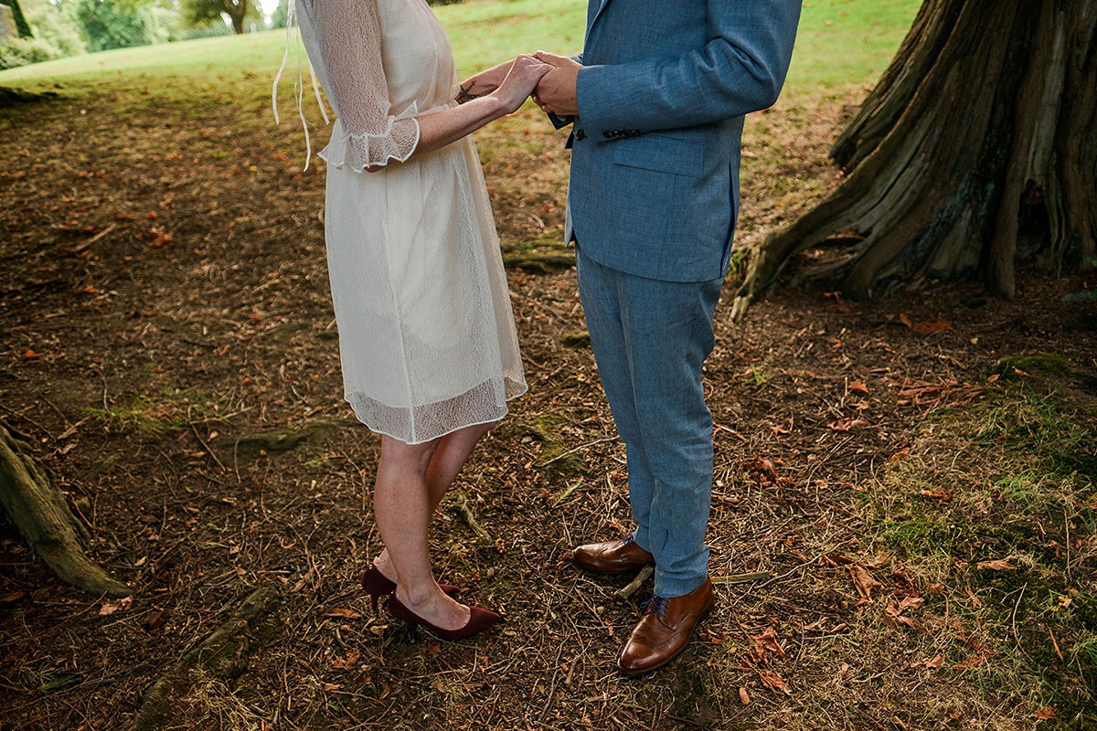 short wedding dress vancouver wedding 5 1