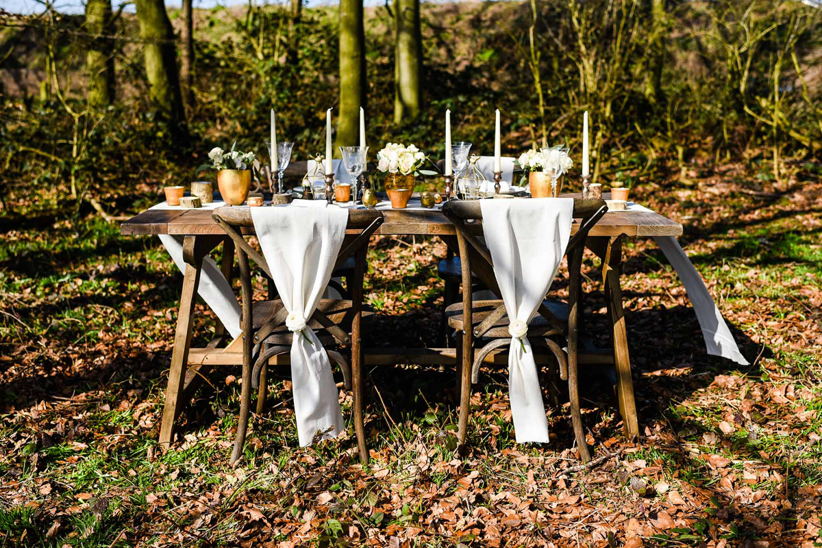 Classic neutrals with a hint of gold The Wedding of my Dreams 25