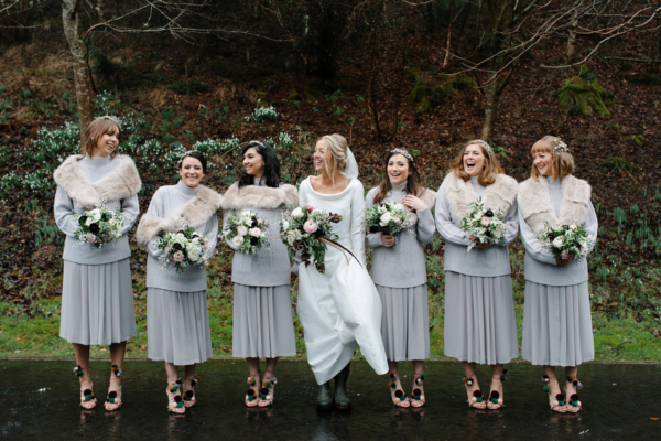 1950’s Inspired Bridal Separates for a Stylish Scottish Castle Wedding