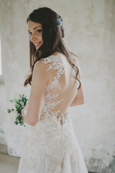 A Gahlia Lahav Dress for a Romantic Italian Garden Wedding