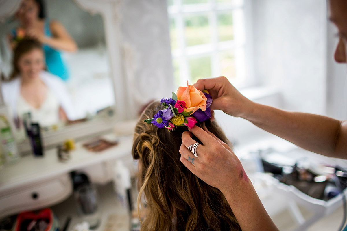 maggie sottero colourful summer wedding 15 1