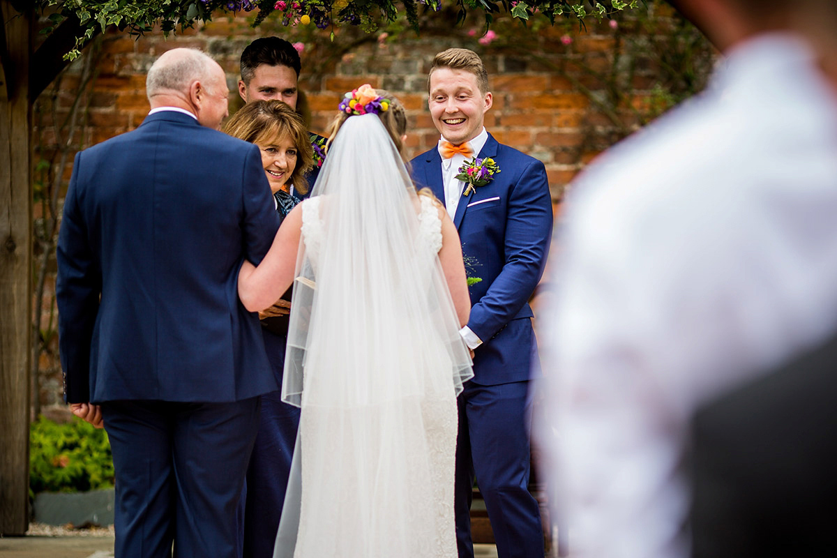 maggie sottero colourful summer wedding 22 1