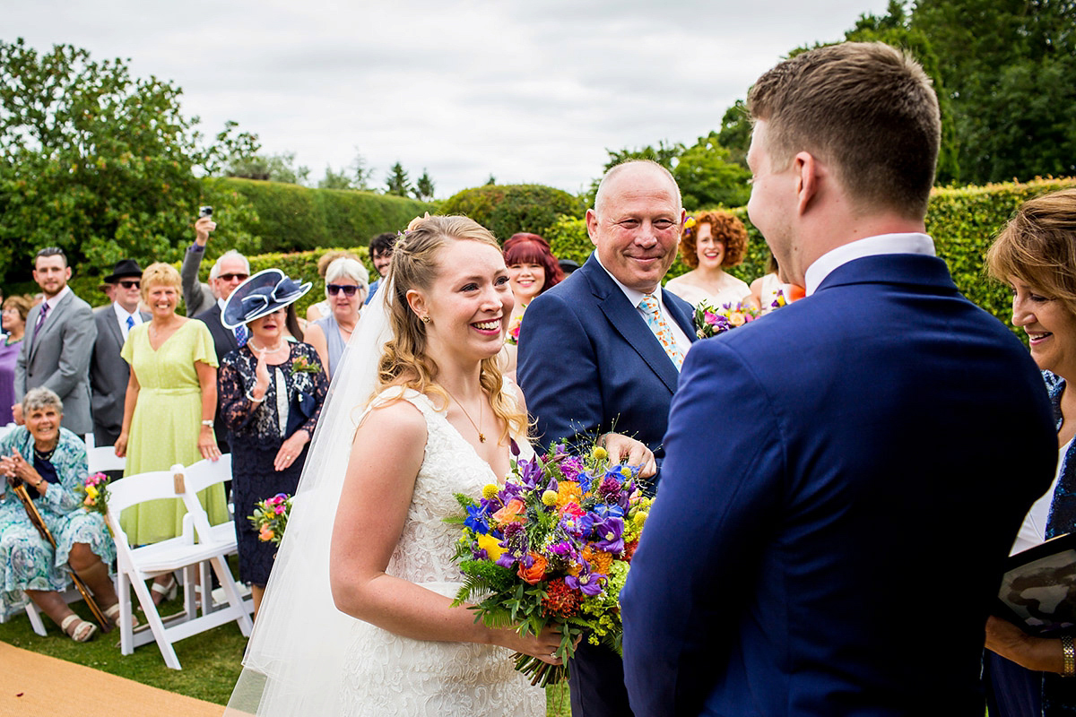 maggie sottero colourful summer wedding 23 1