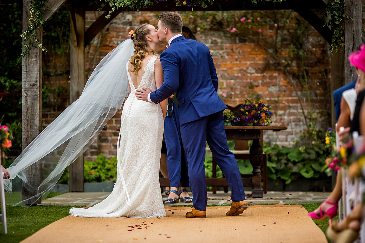 maggie sottero colourful summer wedding 24 1