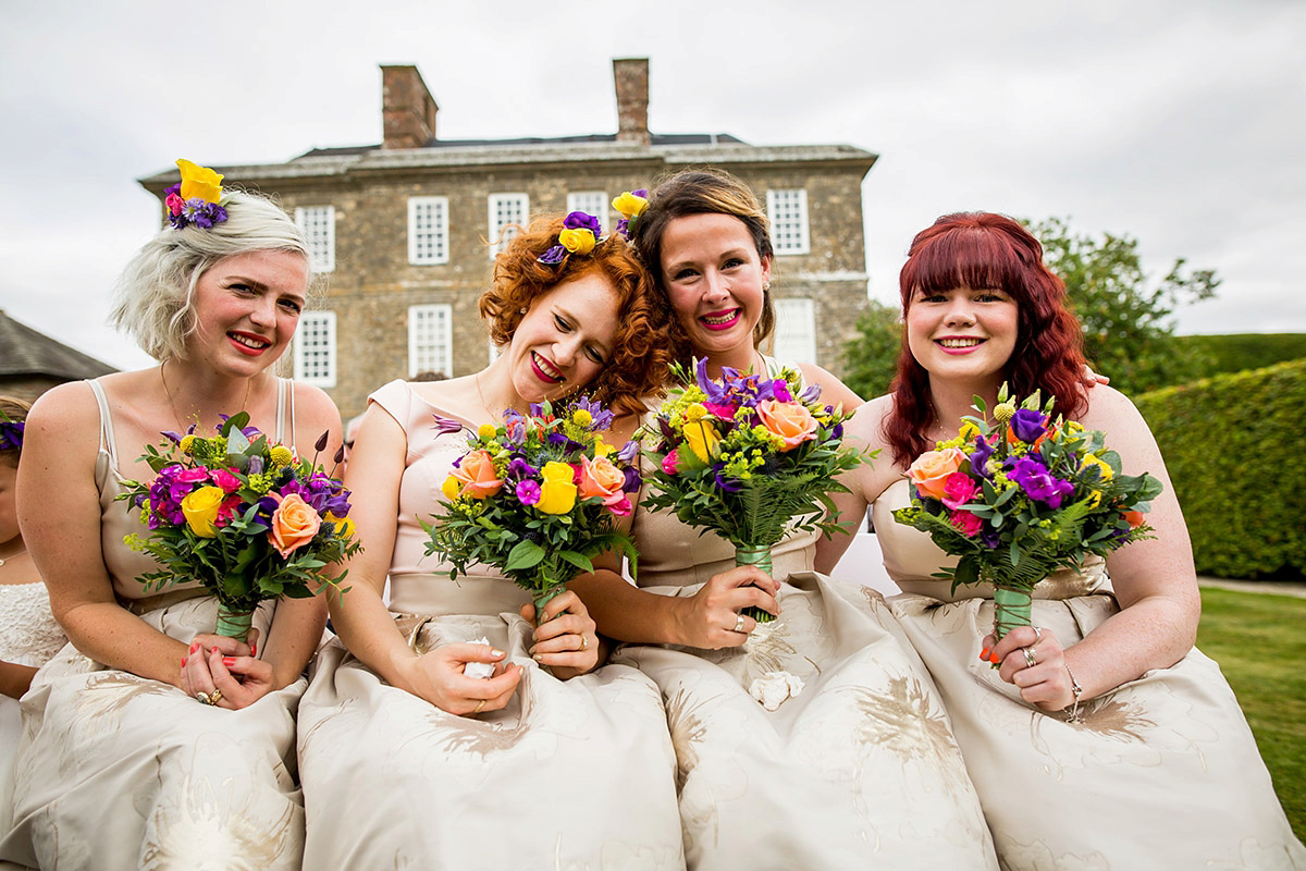 maggie sottero colourful summer wedding 30 1