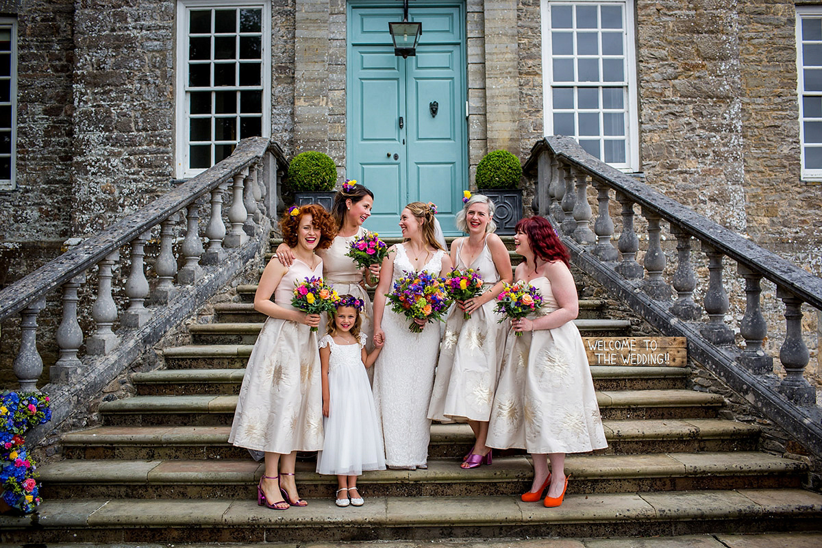 maggie sottero colourful summer wedding 44 1