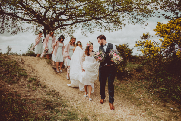 Naomi Neoh Fleur, for a Romantic and Flower-Filled Country House Wedding