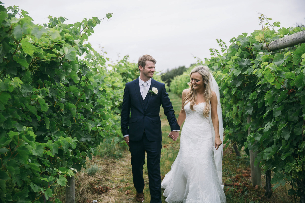 pronovias woodland vineyard wedding 20 1