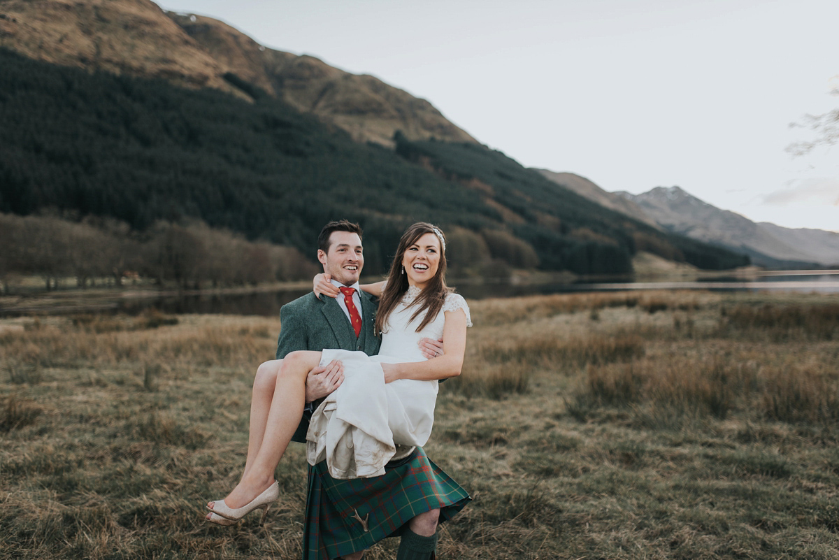 sassi holford scottish loch wedding 42 1