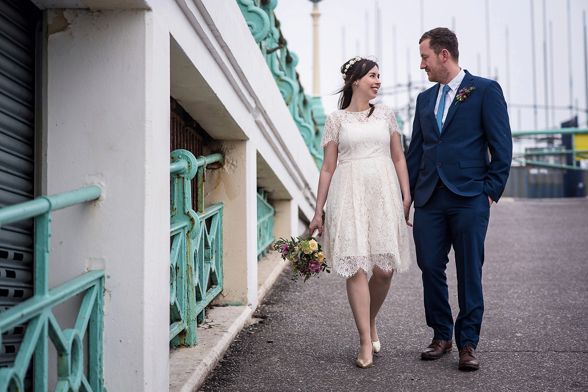 short dress brighton wedding 45 1