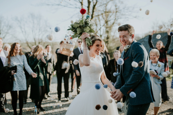 Wool and Wood for a Handmade Winter Wedding