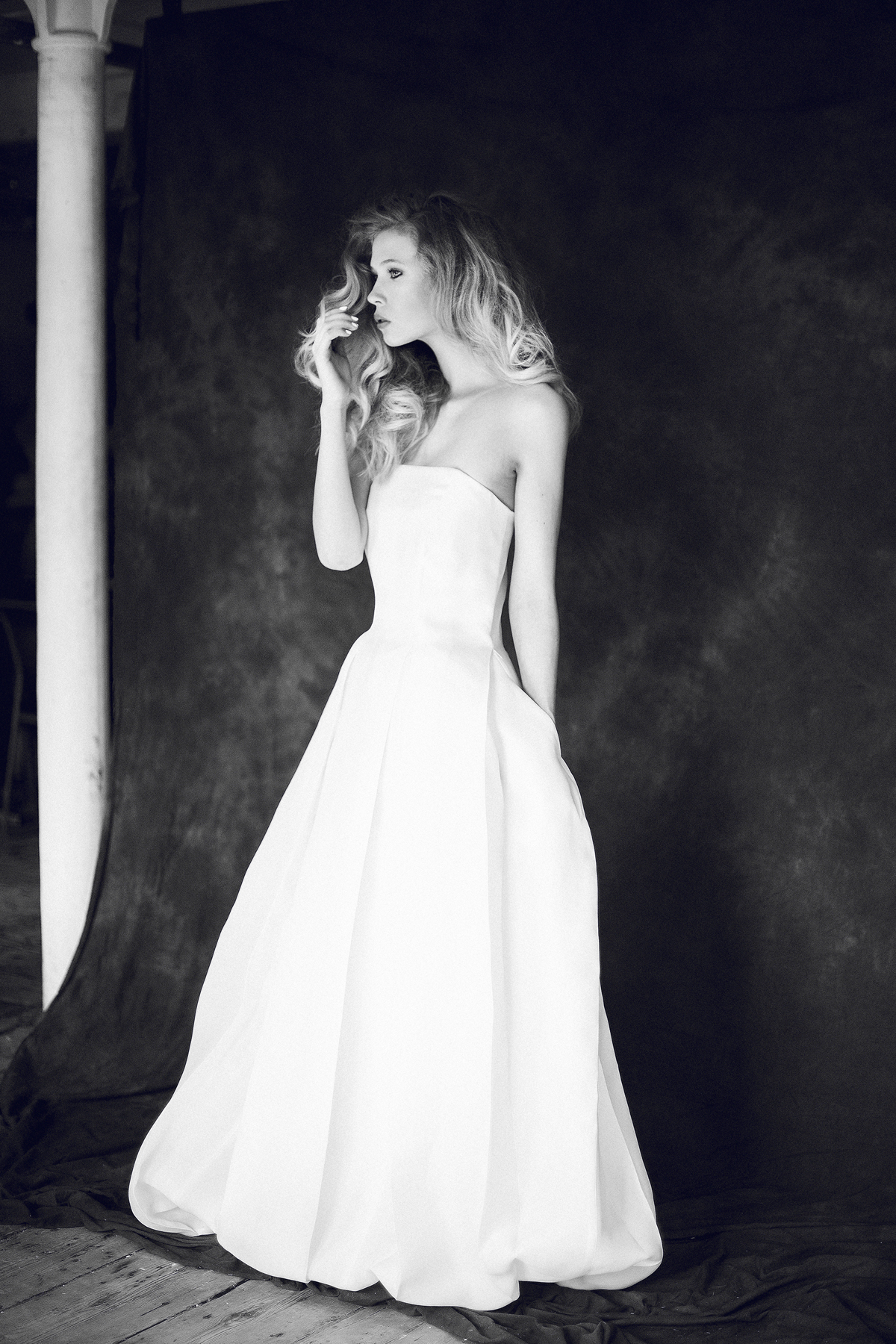 90s inspired wedding dresses 1990s Stunning Off the Shoulder Long Sleeve Lace Wedding Dress with De –  HobbyBobbins main image 1