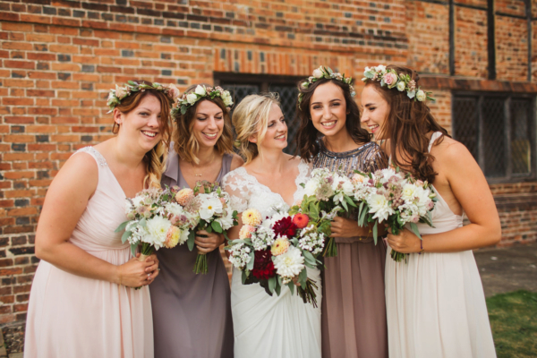 Maggie Sottero Elegance for a Colourful and Handmade Barn Wedding