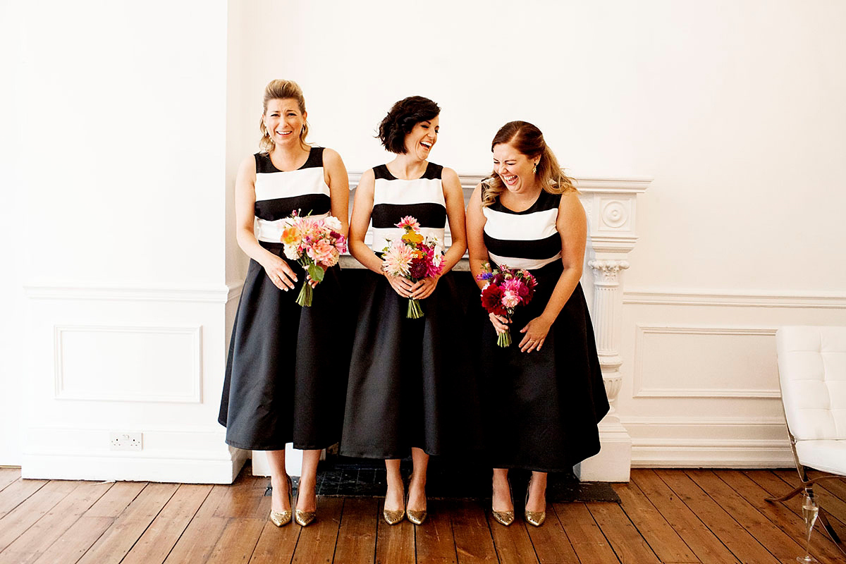 A Sophia Kokosalaki Gown and Maids in Monochrome for a Modern, Contemporary Wedding 5 Sophia Kokosalaki wedding dress 34 1