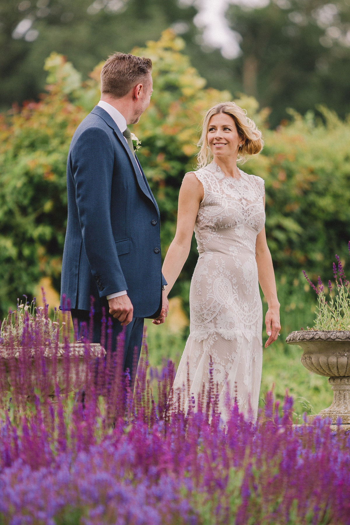 A Claire Pettibone Dress for a Low-Key, Intimate and Nature Inspired Wedding. Photography by Murray Clarke.