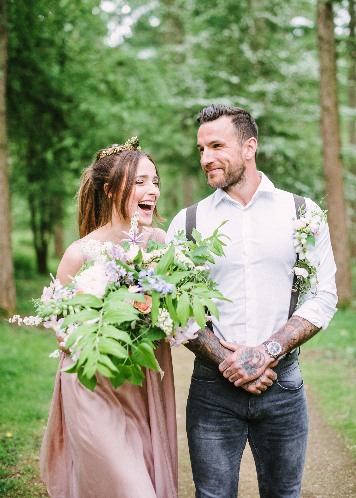 greenacres coco and kat hannah duffy photography 43 - Magical Woodland Wedding Inspiration greenacres coco and kat hannah duffy photography 43