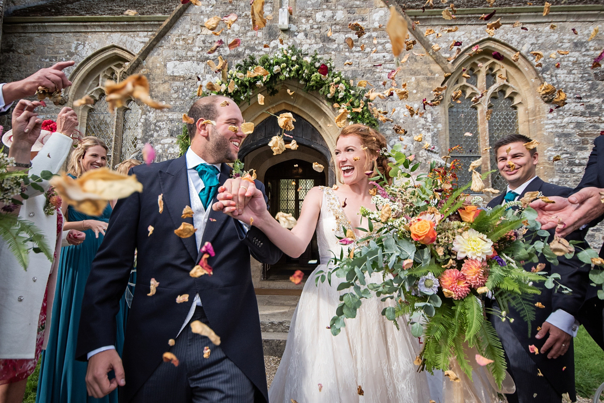 lulworth castle bohemian wedding 12 1