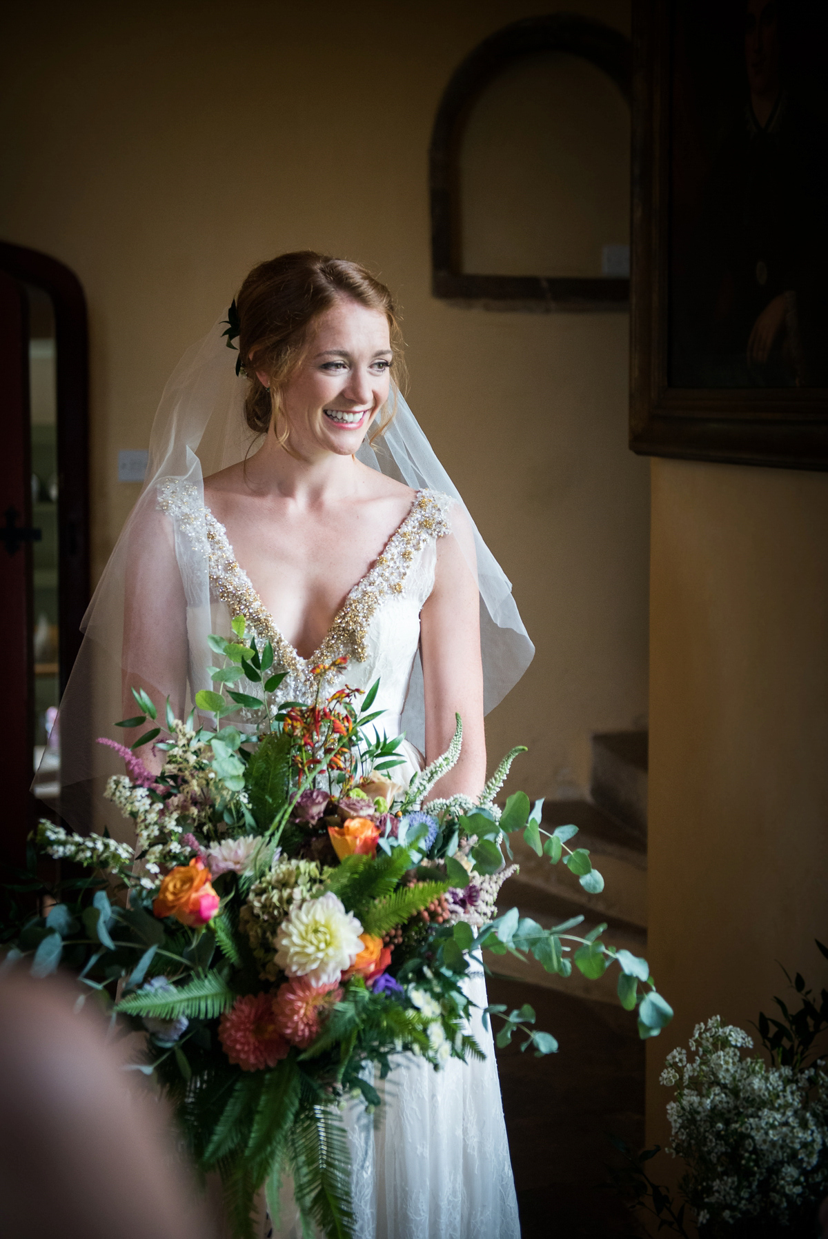 lulworth castle bohemian wedding 5 1