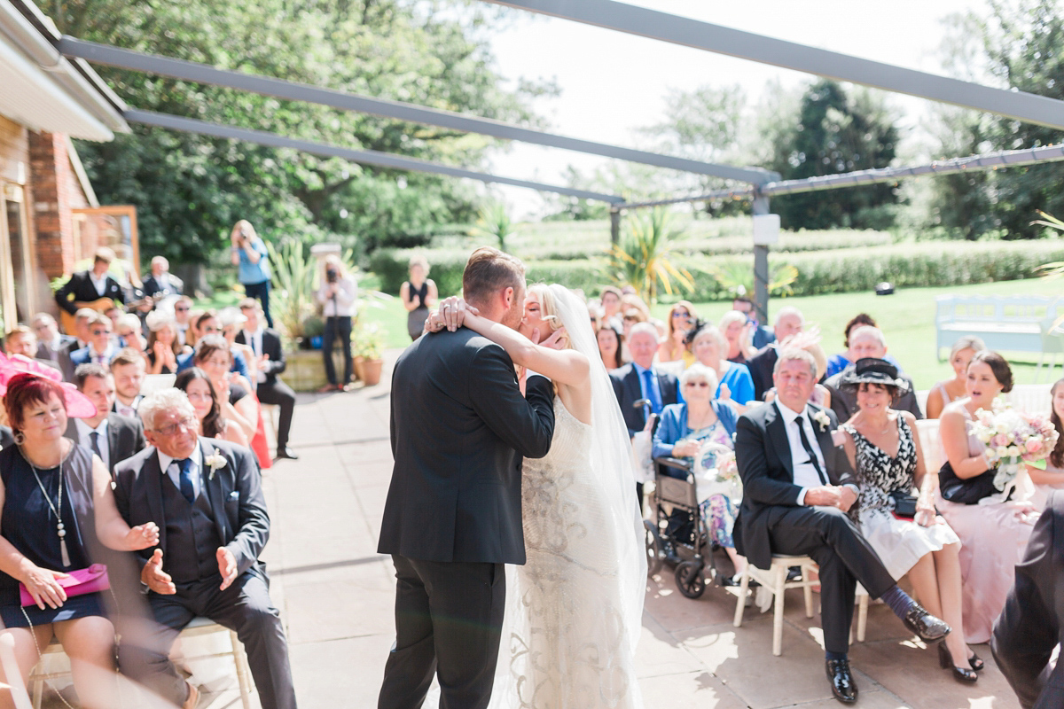 maggie sottero beach bride northumberland coast wedding 35 1