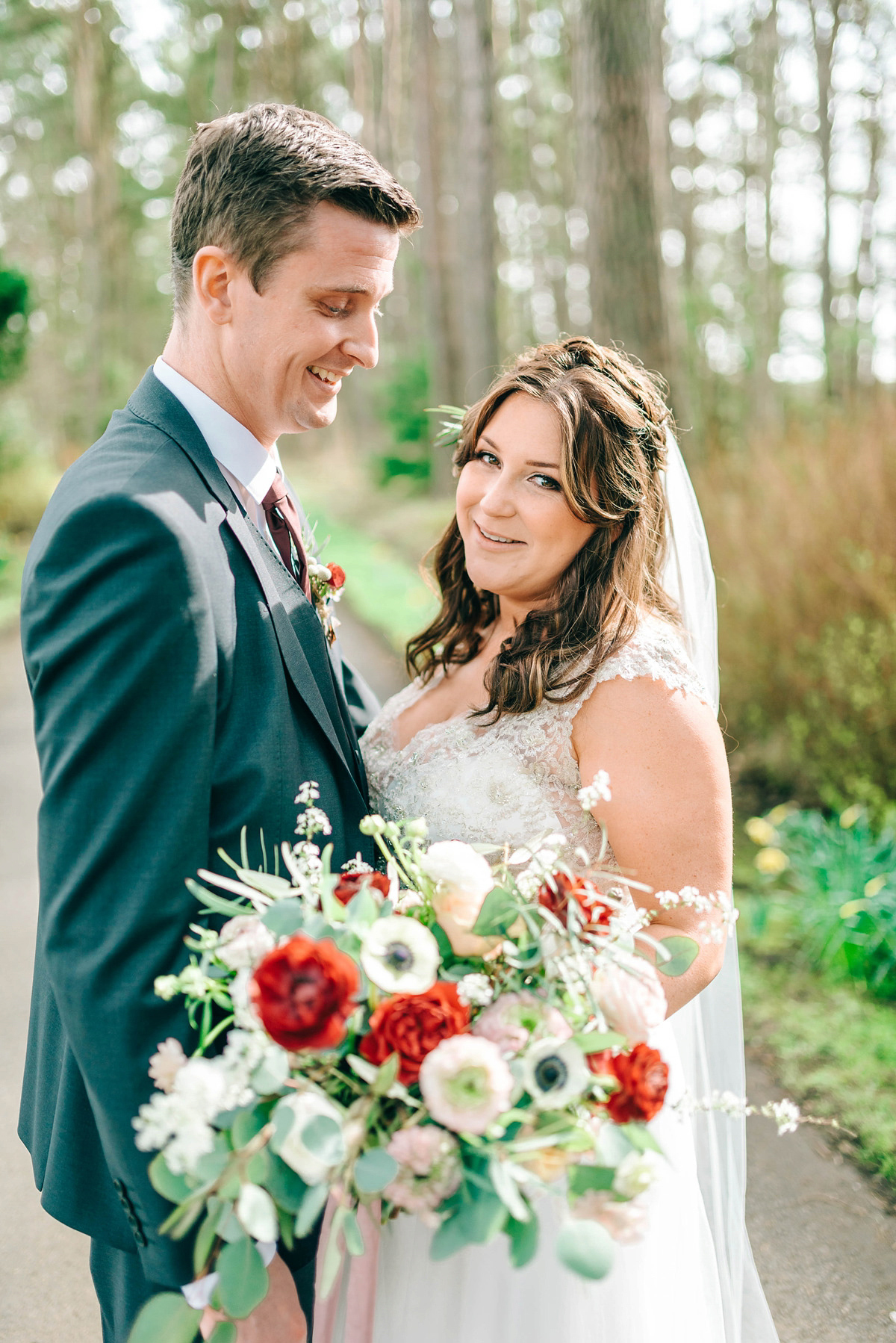 maggie sottero spring northumberland wedding 34 1