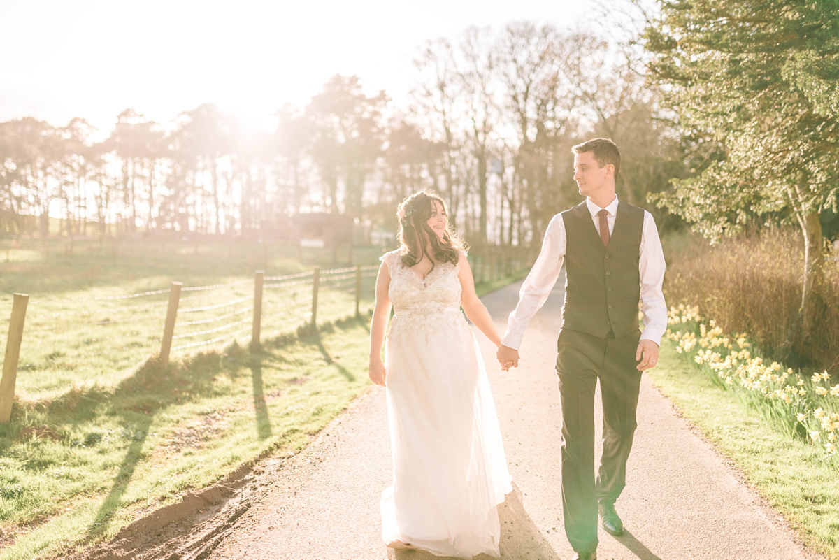 maggie sottero spring northumberland wedding 52 1