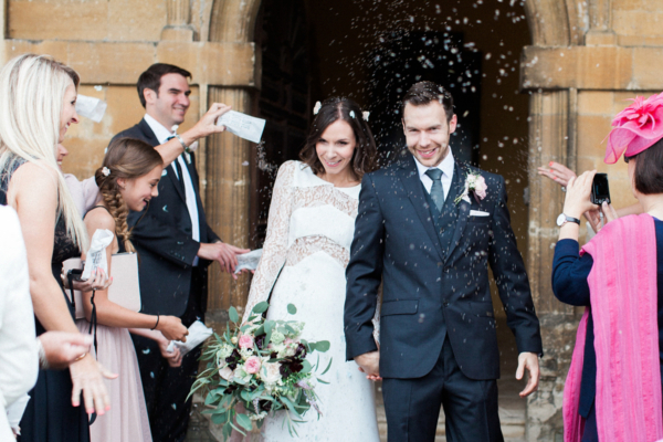 A Rime Arodaky Gown for a Cotswolds Country House Wedding