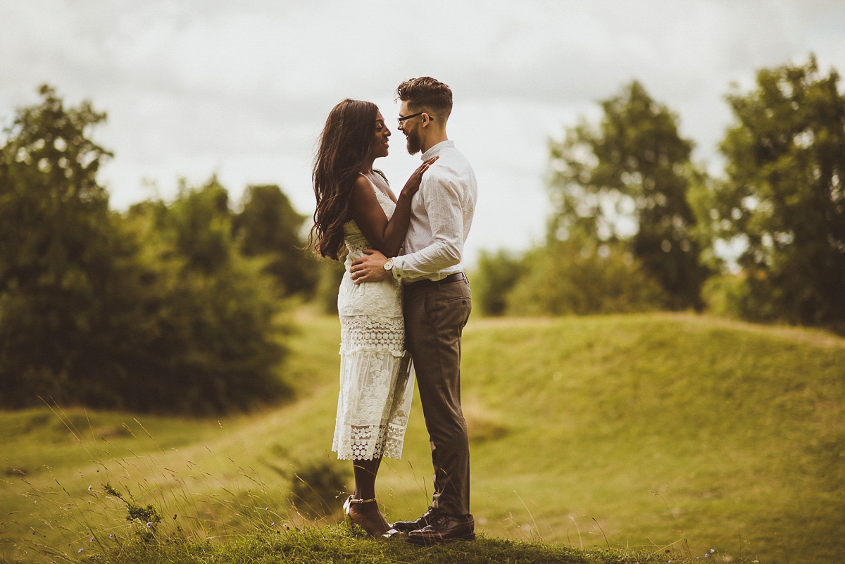 self portrait dress garden wedding cotswolds 20 1