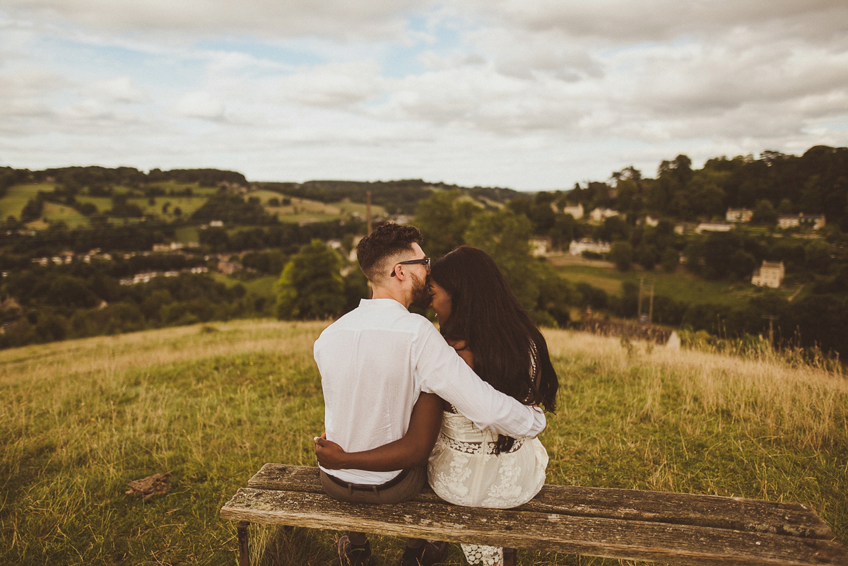 self portrait dress garden wedding cotswolds 41 1