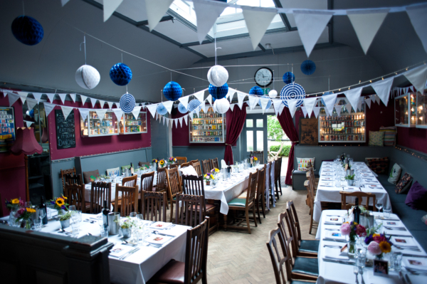 An LK Bennett Dress for a Laid Back and Informal London Pub Wedding