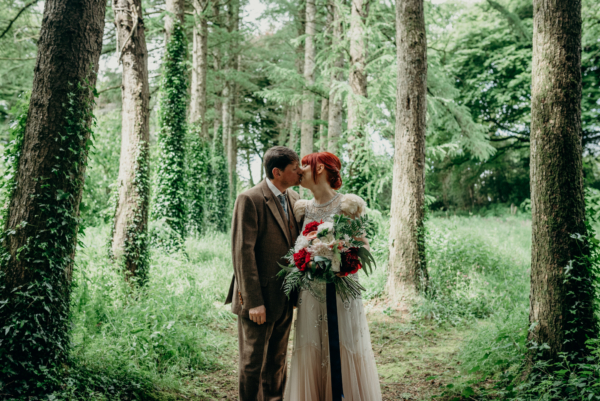 A Devon Garden Party Wedding for a Talented Stationery Designer