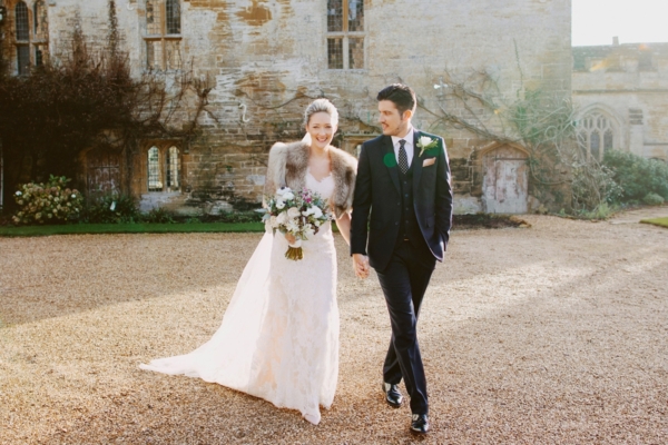 An Essense of Australia dress for a Chic Winter Wedding