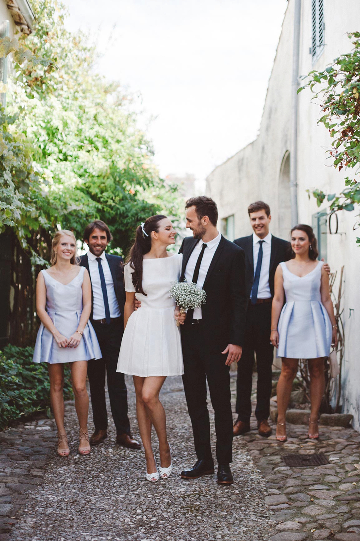 elise hameau bride 12 - Two Dresses For A Chic French Wedding By The Sea elise hameau bride 12