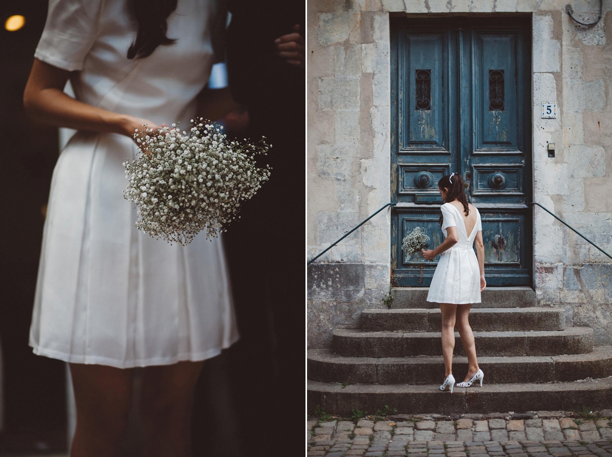 elise hameau bride 17 - Two Dresses For A Chic French Wedding By The Sea elise hameau bride 17