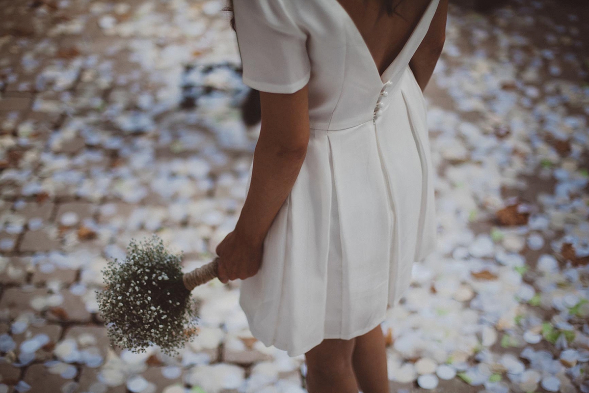 elise hameau bride 18 - Two Dresses For A Chic French Wedding By The Sea elise hameau bride 18